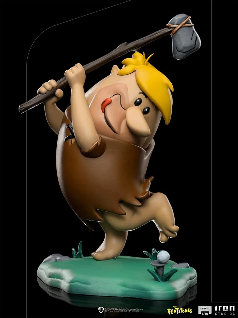 Official Iron Studios The Flintstones Barney Rubble 1:10 Art Scale Statue Premium Collectibles