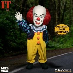 Horror IT 1990 Pennywise 15 Inch Mds Mega Figure With Sound