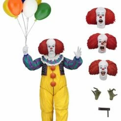 IT 1990 Version 1 Ultimate Pennywise 7 Inch Scale Action Figure