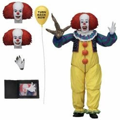 Horror IT 1990 Version 2 Ultimate Pennywise 7 Inch Scale Action Figure