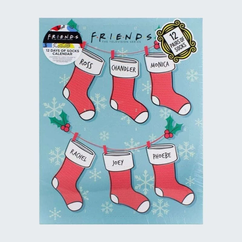 Official Friends Sock Advent Calendar 2021 Home & Office