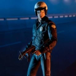 Terminator 2 T1000 (Motorcycle Cop) Ultimate 7 Inch Scale Action Figure Horror