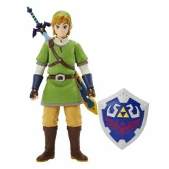 Official Nintendo Legend Of Zelda Deluxe Link Figure