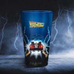 Official Back To The Future DeLorean Glass