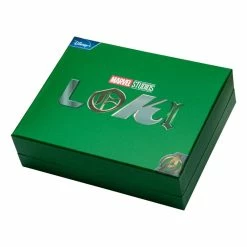 Official Marvel Loki Pin And Tie Pin Set