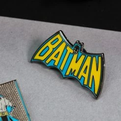 Pin Kings DC Comics Batman Enamel Pin Badge Set 1.1 Accessories