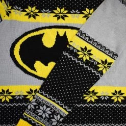 DC Christmas Jumper Official Batman Christmas Jumper / Ugly Sweater