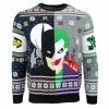 DC Christmas Jumper Official Batman Vs Joker Christmas Jumper / Ugly Sweater