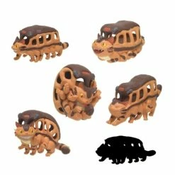 Anime Official Studio Ghibli My Neighbor Totoro Mini Figures Mystery Box Catbus 6cm (2.3")