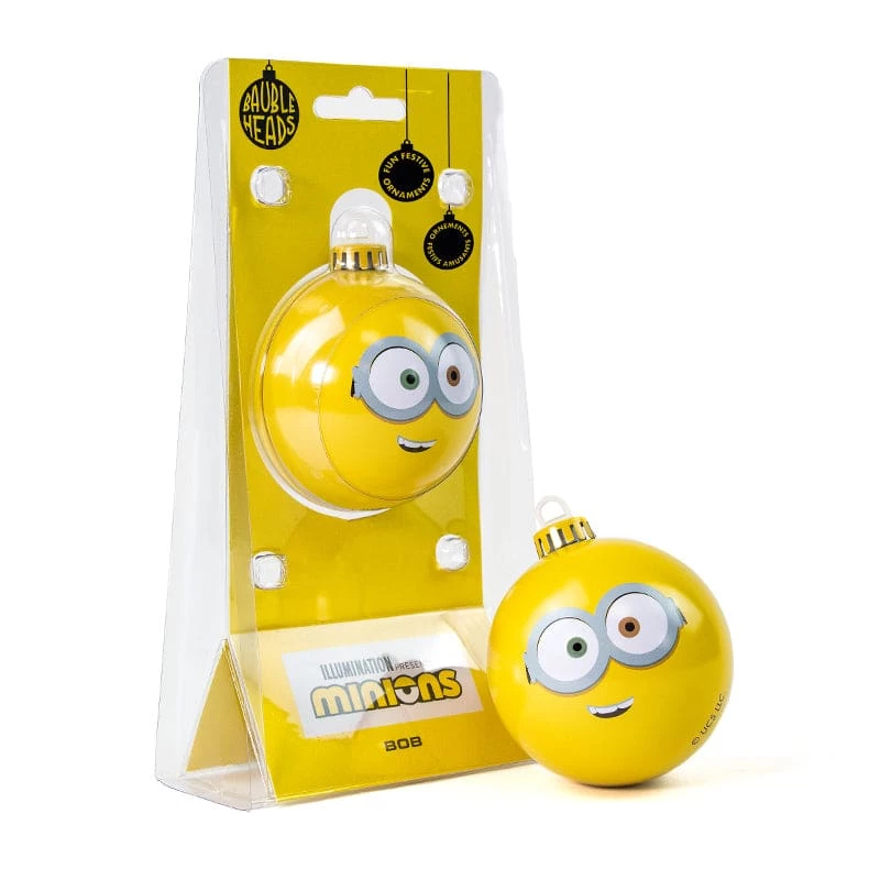 Minions Christmas Decoration Bauble Heads Minions βBobβ Christmas Decoration / Ornament