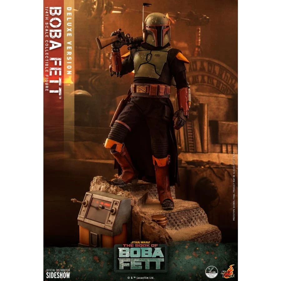 Offiical Hot Toys Star Wars The Book Of Boba Fett 1:4 Scale Figure (Deluxe Version)