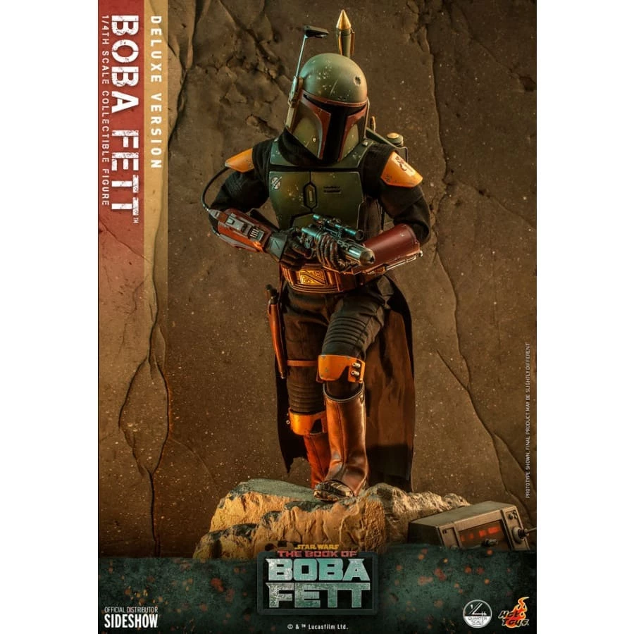 Offiical Hot Toys Star Wars The Book Of Boba Fett 1:4 Scale Figure (Deluxe Version)