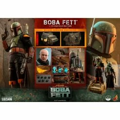 Offiical Hot Toys Star Wars The Book Of Boba Fett 1:4 Scale Figure (Deluxe Version)