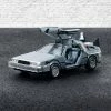 Official Back To The Future BTTF 2 1989 DeLorean Time Machine 1/24 Scale Jada Toys Figure