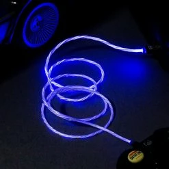 Official Back To The Future LED Micro USB Cable & Thumb Grips (PS4 And Xbox One) Gaming Accessories