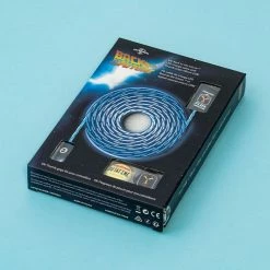 Official Back To The Future LED Micro USB Cable & Thumb Grips (PS4 And Xbox One) Gaming Accessories