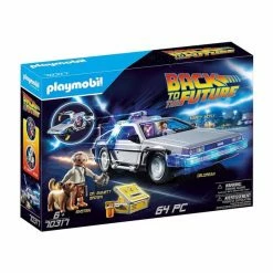 Official Playmobil Back To The Future DeLorean Set