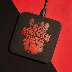 Official Stranger Things Logo Wireless Charging Mat Phone Accessories