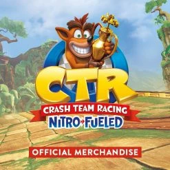 Official Crash Team Racing Nitro-Fueled Racing-inspired Snapback Crash Bandicoot