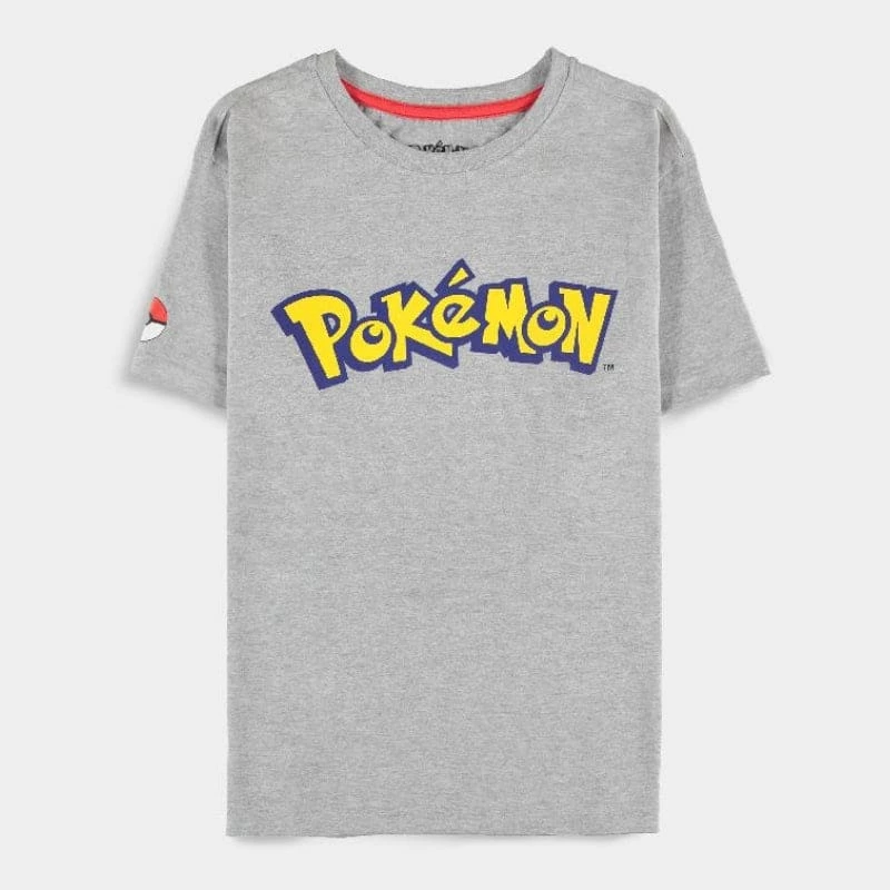 Apparel Official Pokemon Logo Women's Short Sleeved T-Shirts