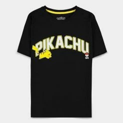 Official Pokemon Running Pikachu Women's Short Sleeved T-Shirts