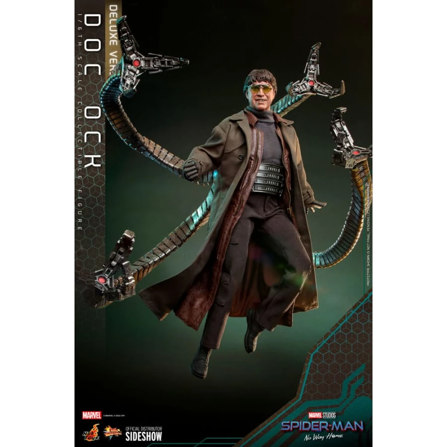 Official Hot Toys Marvel Spider-Man No Way Home Doc Ock 1:6 Scale Figure (Deluxe Version) Avengers