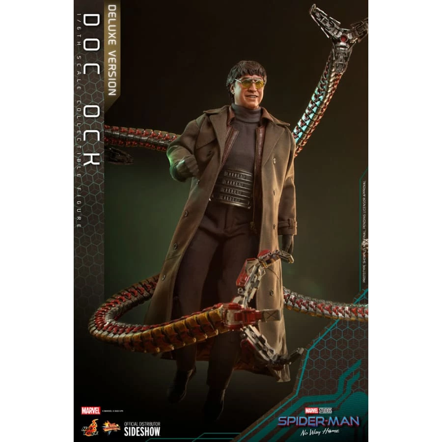 Official Hot Toys Marvel Spider-Man No Way Home Doc Ock 1:6 Scale Figure (Deluxe Version) Avengers