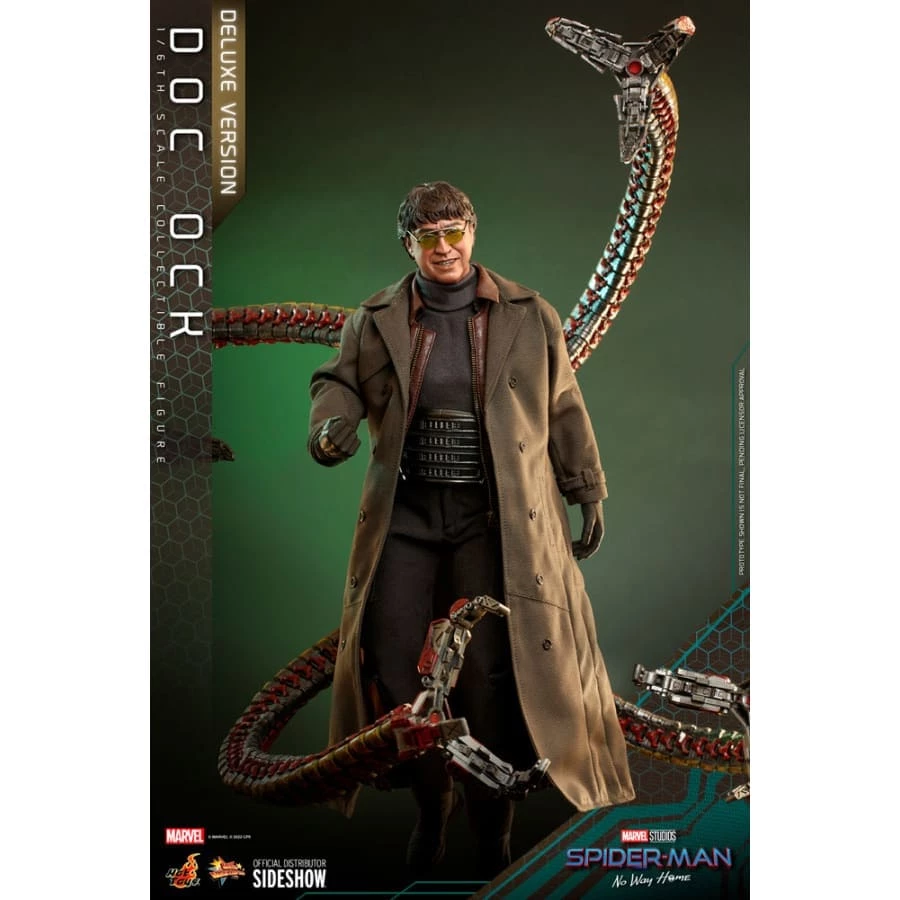 Official Hot Toys Marvel Spider-Man No Way Home Doc Ock 1:6 Scale Figure (Deluxe Version) Avengers