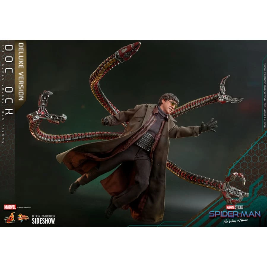 Official Hot Toys Marvel Spider-Man No Way Home Doc Ock 1:6 Scale Figure (Deluxe Version) Avengers