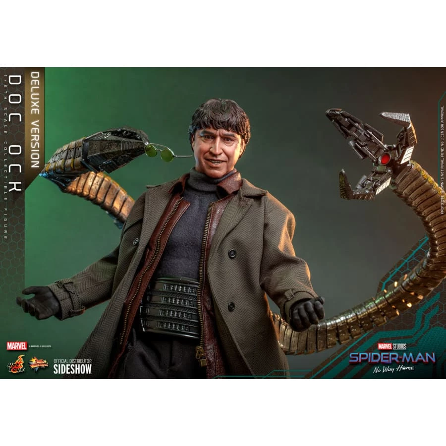 Official Hot Toys Marvel Spider-Man No Way Home Doc Ock 1:6 Scale Figure (Deluxe Version) Avengers