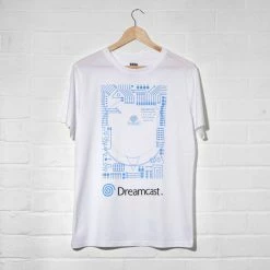 Official Dreamcast White T-Shirts (Unisex) Apparel