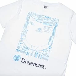 Official Dreamcast White T-Shirts (Unisex) Apparel