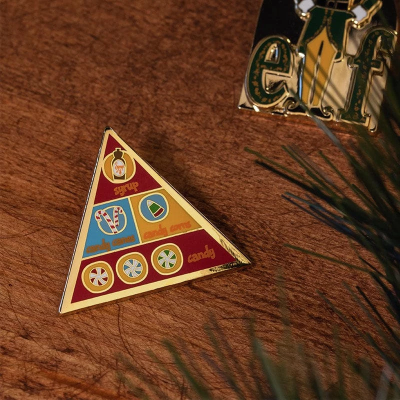 Pin Kings Elf Christmas Enamel Pin Badge Set 1.1 Accessories