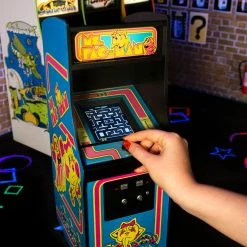 Official Ms Pac-Man Quarter Size Arcade Cabinet