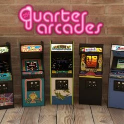 Official Ms Pac-Man Quarter Size Arcade Cabinet
