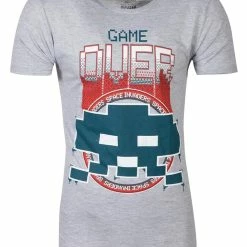 Apparel Official Space Invaders Game Over Unisex T-Shirts