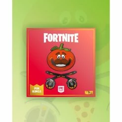 Accessories Pin Kings Fortnite Enamel Pin Badge Set 1.2 - Tomatohead