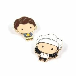 Pin Kings Friends Enamel Pin Badge Set 1.2 - Monica & Chandler Accessories