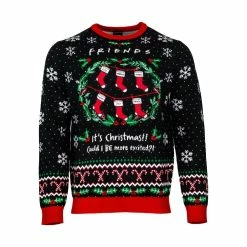 Friends Christmas Jumper Official Friends ‘Could I BE More Excited’ Christmas Jumper / Ugly Sweater