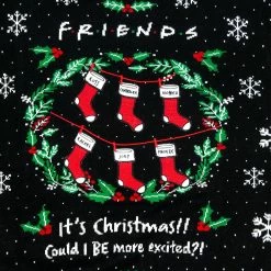 Friends Christmas Jumper Official Friends ‘Could I BE More Excited’ Christmas Jumper / Ugly Sweater