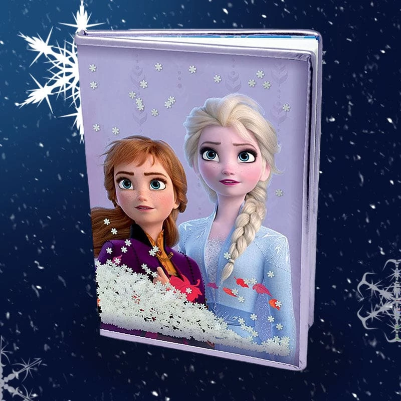 Home & Office Official Disney Frozen 2 Snow Sparkles A5 Confetti Notebook