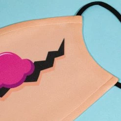 Official Numskull Moustache 3 Face Mask Accessories