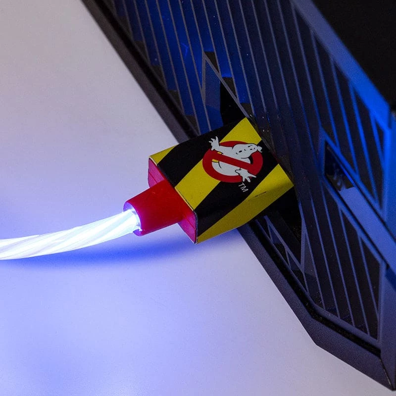 Gaming Accessories Official Ghostbusters LED Micro USB Cable & Thumb Grips (PS4 And Xbox One)