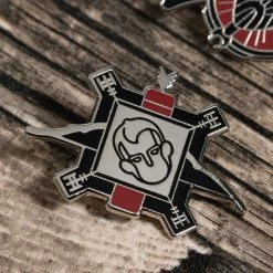 Pin Kings God Of War Enamel Pin Badge Set Accessories