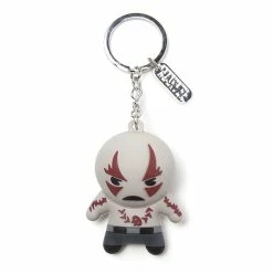 Keyrings Official Marvel Guardians Of The Galaxy Drax 3D Rubber Keyring / Keychain