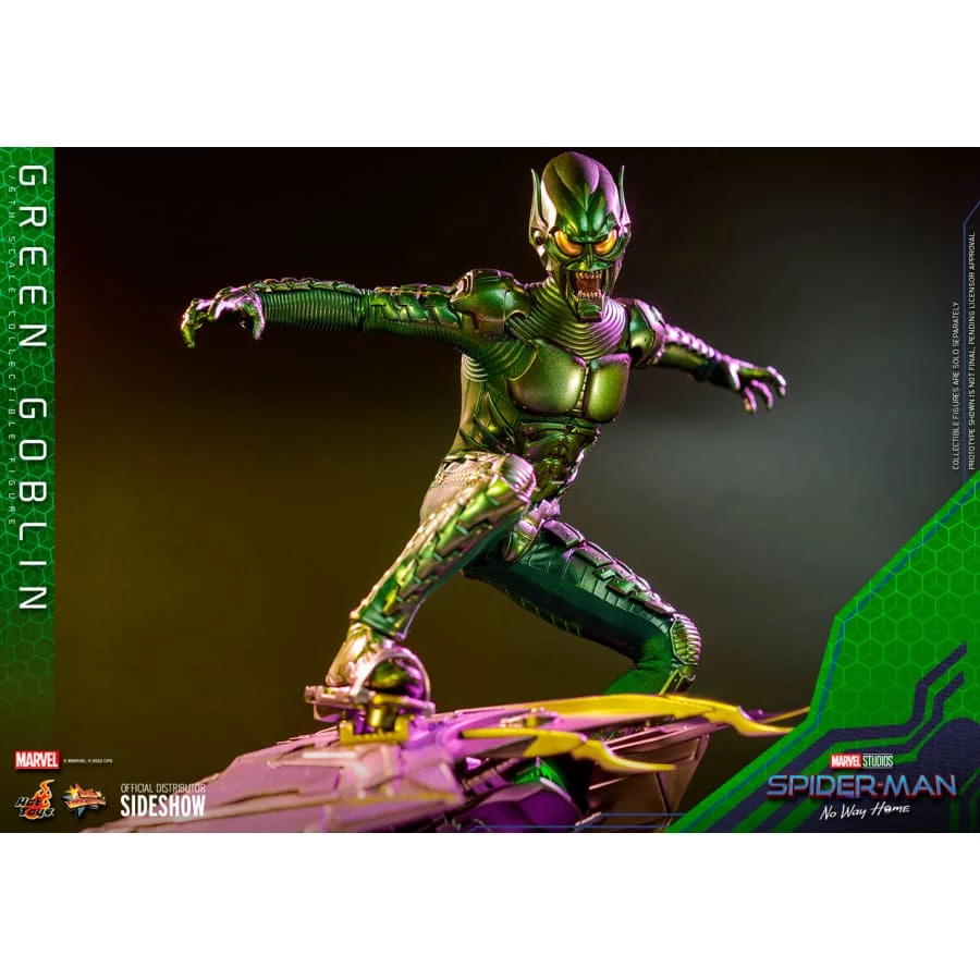Official Hot Toys Marvel Spider-Man No Way Home Green Goblin 1:6 Scale Figure Avengers