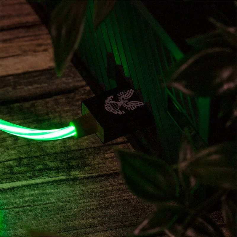 Official Halo LED Micro USB Cable (PS4 And Xbox One) Gaming Accessories