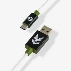 Gaming Accessories Official Halo LED USB C Cable (Xbox Series S & Series X, PS5 And Nintendo Switch)