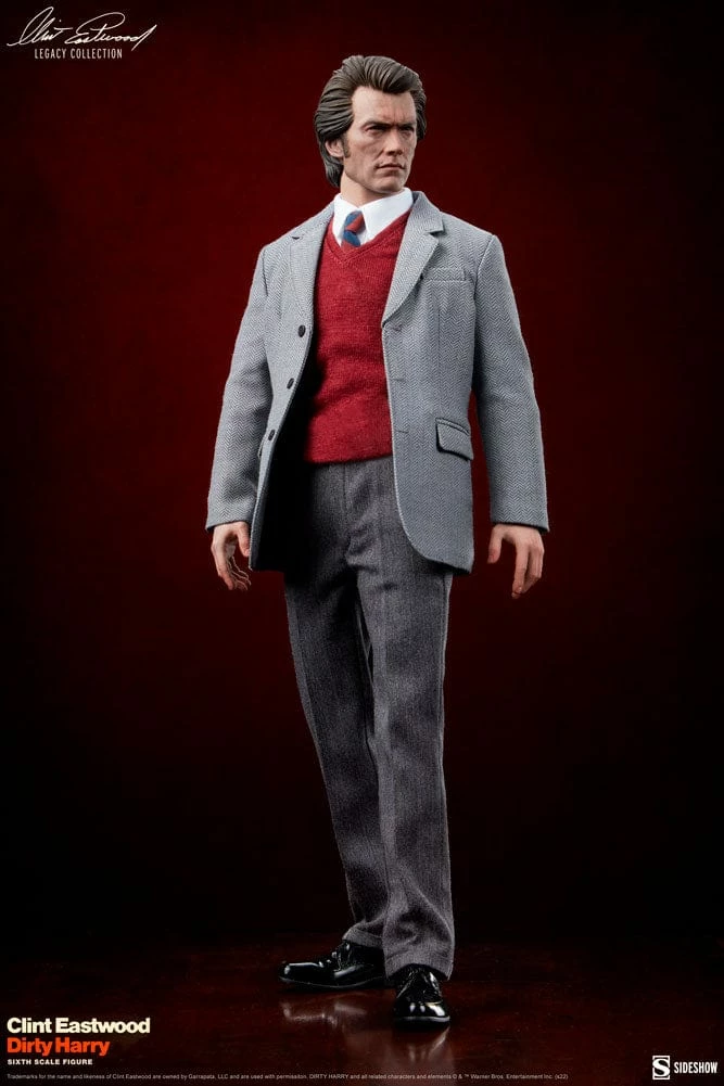 Official Sideshow Collectible Dirty Harry - Harry Callahan 1:6 Scale Figure Premium Collectibles