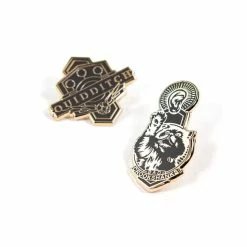 Pin Kings Harry Potter Enamel Pin Badge Set 1.2 - Quidditch & Crookshanks Accessories